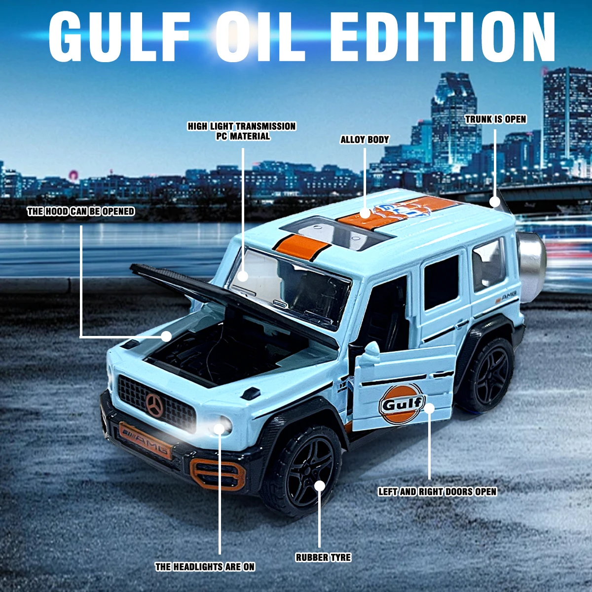 1:36 Off Road Auto Modell Gießen Metall Spielzeug Fahrzeuge Sound und Licht Kinder Jungen Geschenk Kollektive Voiture Miniatur für Mercedes