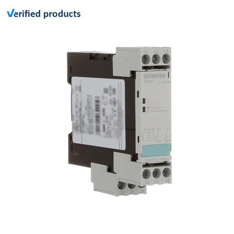 

Phase Monitoring Relay, 4 A, Screw Terminal, 3UG4512-1BR20