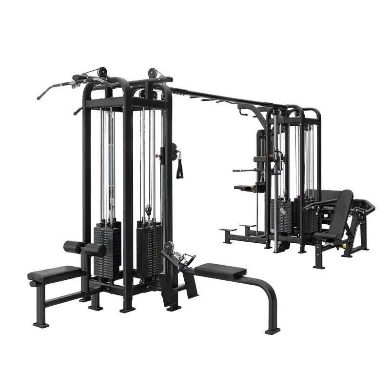 YTYINHeavy Duty Steel Stainless Steel Comprehensive Training Equipment For Body Building Fitness Safety Features-Unisex Gym Exer