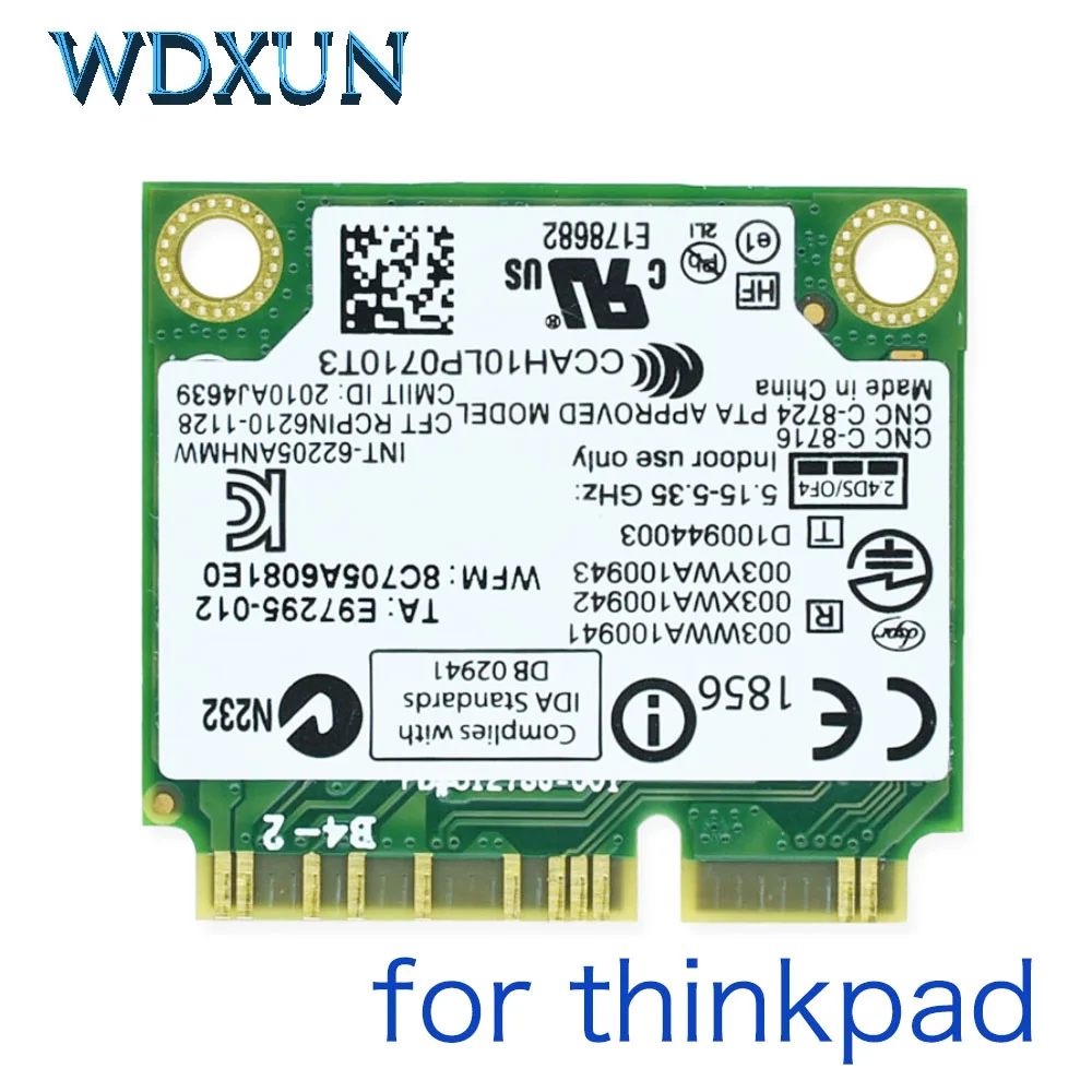 Untuk 6205AN Centrino Advanced-N 6205 62205ANHMW FRU 60Y3253 300M 5G Kartu Jaringan Nirkabel WiFi untuk x220 x230 L420 L520