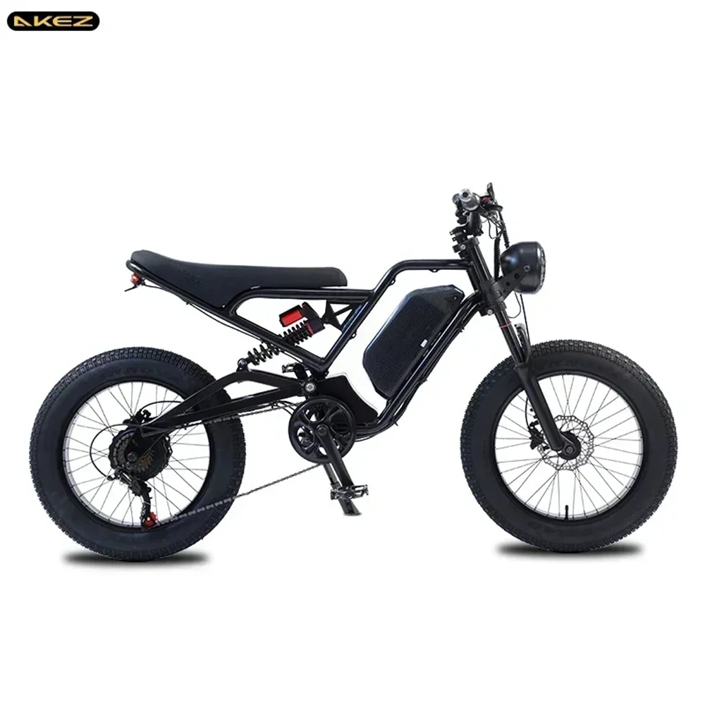 Electric Bicycle 18AH 1500W 48V Adult Mountain Ebike 20 Inch Mountain Moped Men's Road Hydraulic Oil Brake Electric Bike