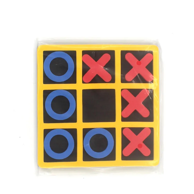 Juego de mesa de ajedrez OX, juguete de ocio, interacción entre padres e hijos, desarrollo de ajedrez, rompecabezas inteligente, juguetes educativos