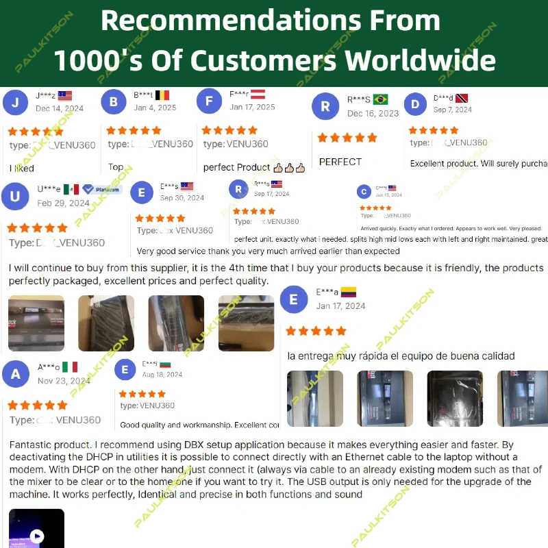 PA2/VENU360 2 مدخل 6 مخرج مرحلة معالج الصوت برنامج أصلي الصوت DriverRack PA2 مكبر صوت احترافي معدات الصوت