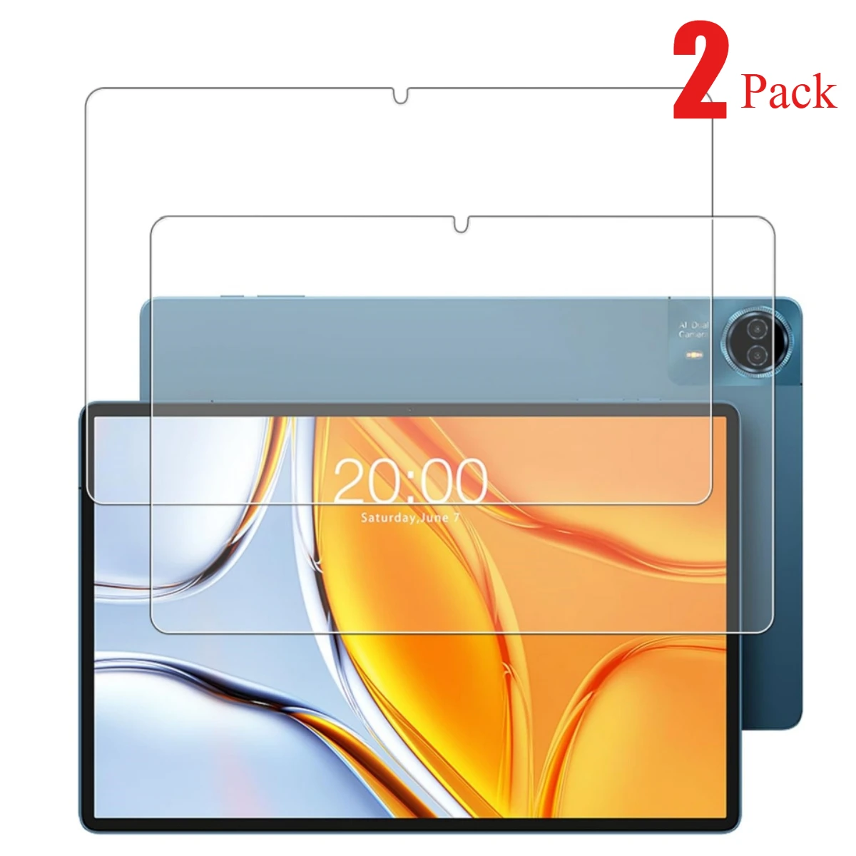 

2Pack Screen Protector for Teclast T70 14" 2024 Tempered Glass Protector Anti-Scratch Sensitive HD Clear Glass Films