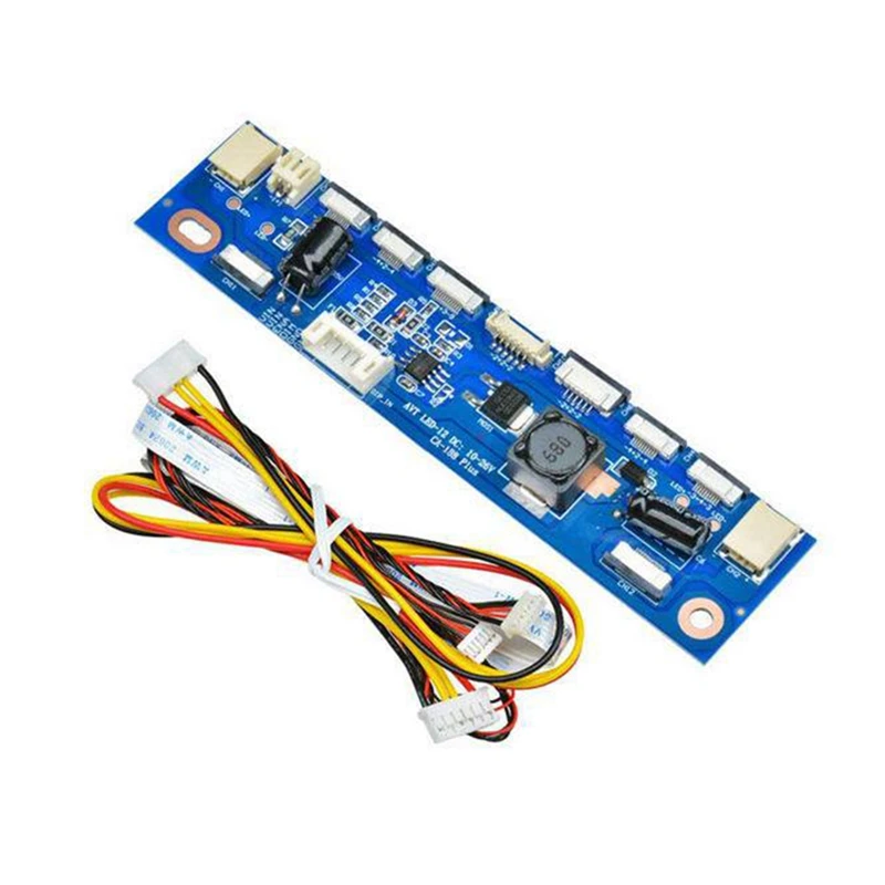 2Pcs Multifunctional Inverter For Backlight LED Constant Current Board Driver Board 12 Connecters LED Strip Tester