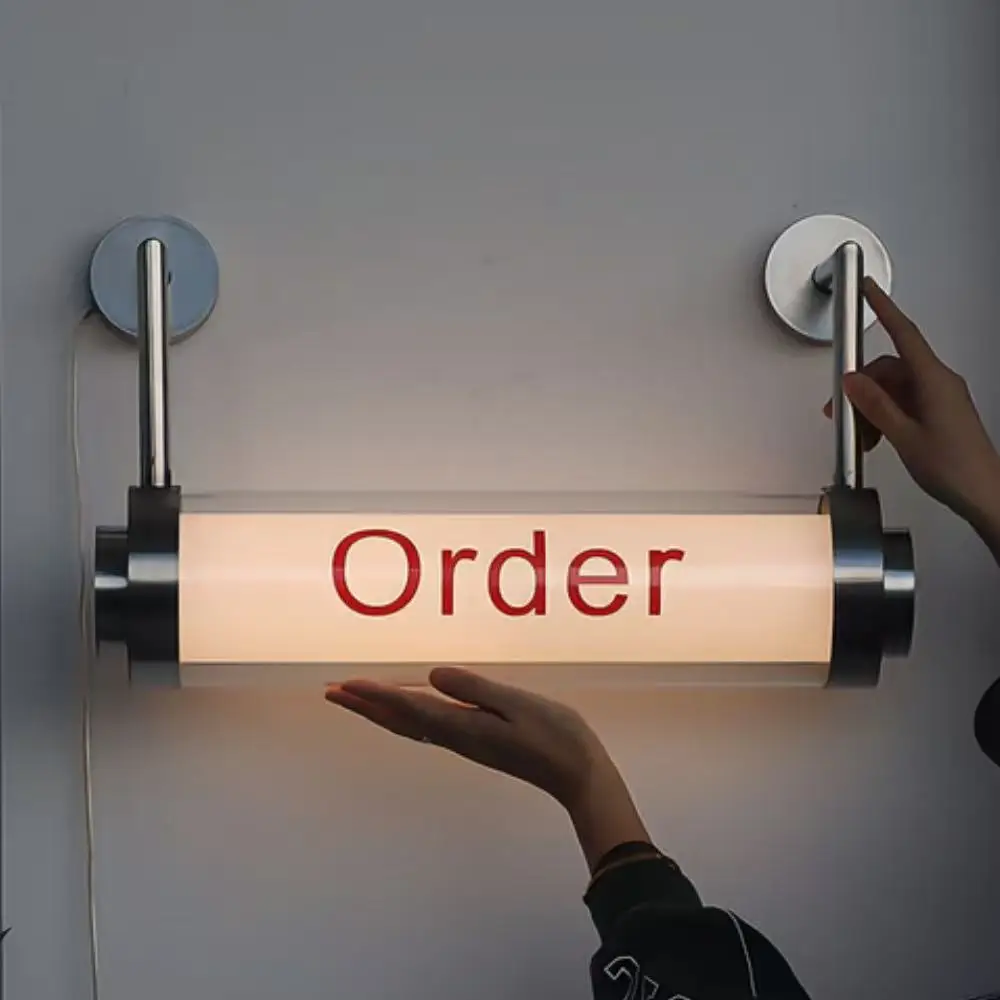 Advertising Light Box Co., Ltd. Double-sided rectangular decorative acrylic stainless steel LED out-of-home advertising light