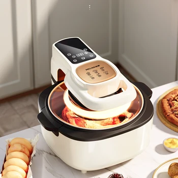 Image Kitchen Technology Air Fryer - Home integrated fryer. Light fat, low oil frying. Multifunction electric oven for healthy cooking