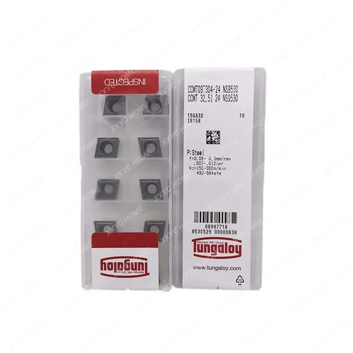 

Tungaloy 100% Original CCMT CCMT09T308 CCMT09T304 CCMT09T302 CCMT060208 CCMT060202 Medium-Roughing Carbide Turning Inserts