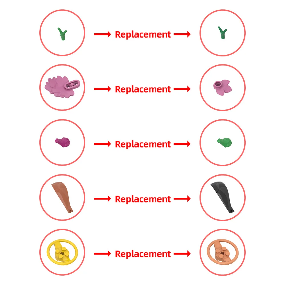 Gobricks MOC globo aerostático Diorama bloques de construcción película MOC 188553   Globos de aire caliente, bloques de modelismo, juguete ensamblado, juguete para regalo para niños