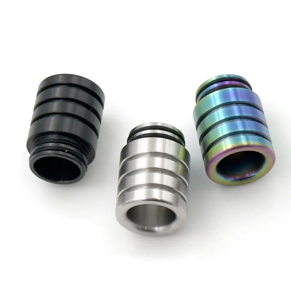 Tropfs pitze 810 Gewinde Metall halter Zubehör Regenbogen Mundstück für TFV8 Big Baby Dead Rabbit RTA Tank Zerstäuber