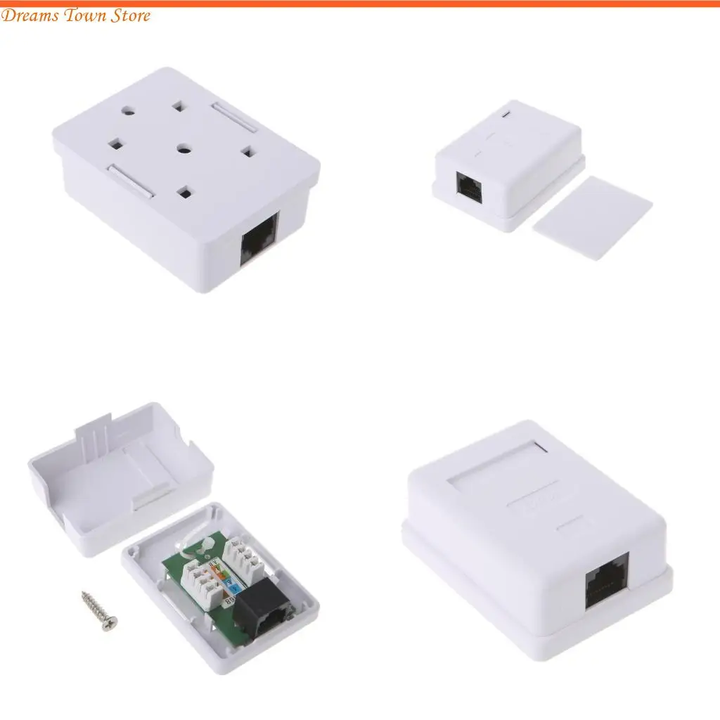 

HX6A долговечный Cat5e RJ45 8P8C HM-HB01 Модель Неэкранированное однополочное настольное крепление