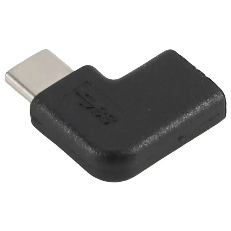 ABKQ-90 Degree Right Angle USB 3.1 Type C Male To Female USB-C Converter Adapter