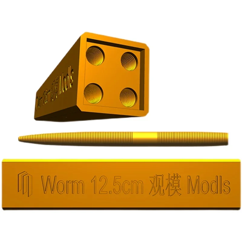 Soft Bait Road Bait stampo fai da te Senko Noodle Worm Mold resistente alle alte Temperature Sla Resin Mold