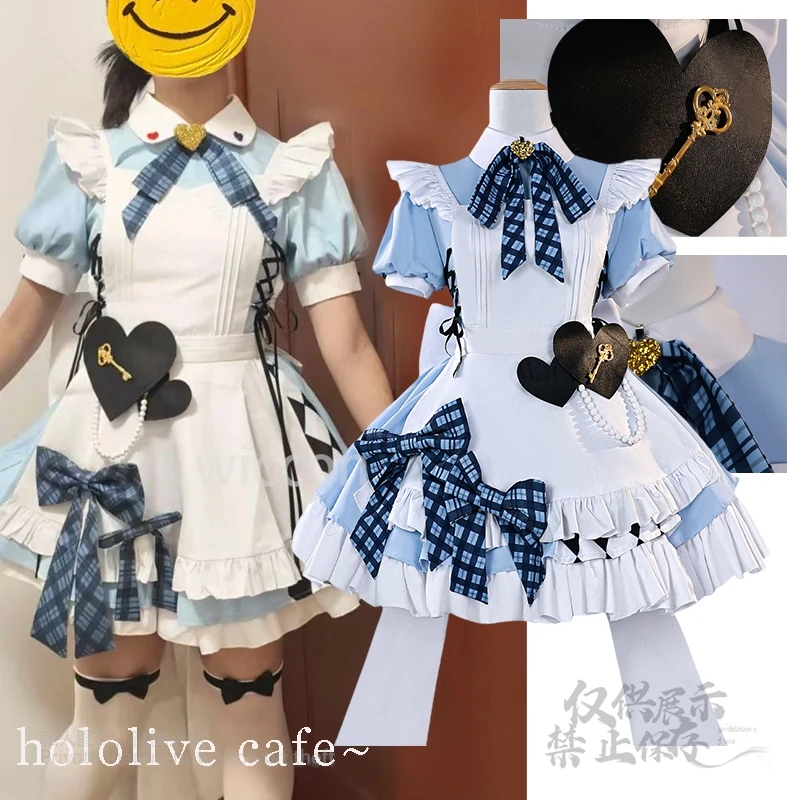 

Anime Love Cosplay Live Gigo Cafee Kousaka Honoka Minami Kotori Sonoda Y2K Maid Fancy Dress Outfits Cosplay Costume Customized