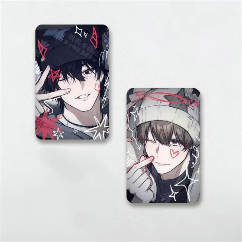 Anime Guild Member Next Door Neutaaaa Yeowoon Cosplay Card Bookmark Mark Cards Stationery Ornament Postcard 2Pcs/Set Prop