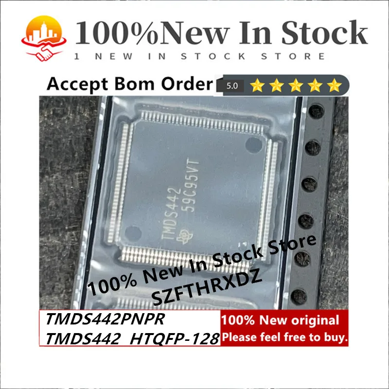 

100% NEW ORIGINAL TMDS442PNPR HTQFP-128 TMDS442 HTQFP128 IC INTFACE SPECIALIZED 128HTQFP