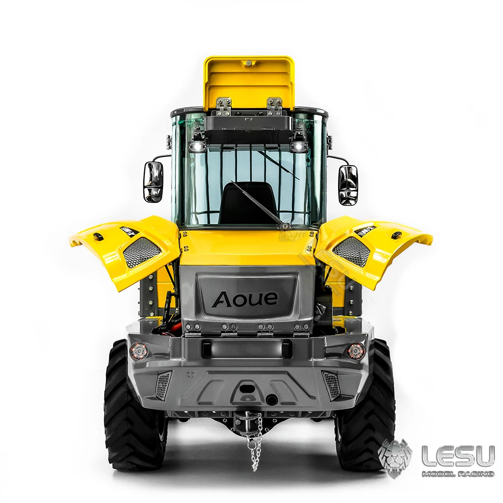 รถดัมพ์ไฮดรอลิก LESU Metal 4x4 1/14 RC รุ่น 6MDX-B ST8 พร้อมรีโมทคอนโทรล  ทาสีสำเร็จรูป สำหรับเด็กผู้ชาย รุ่น TH23011