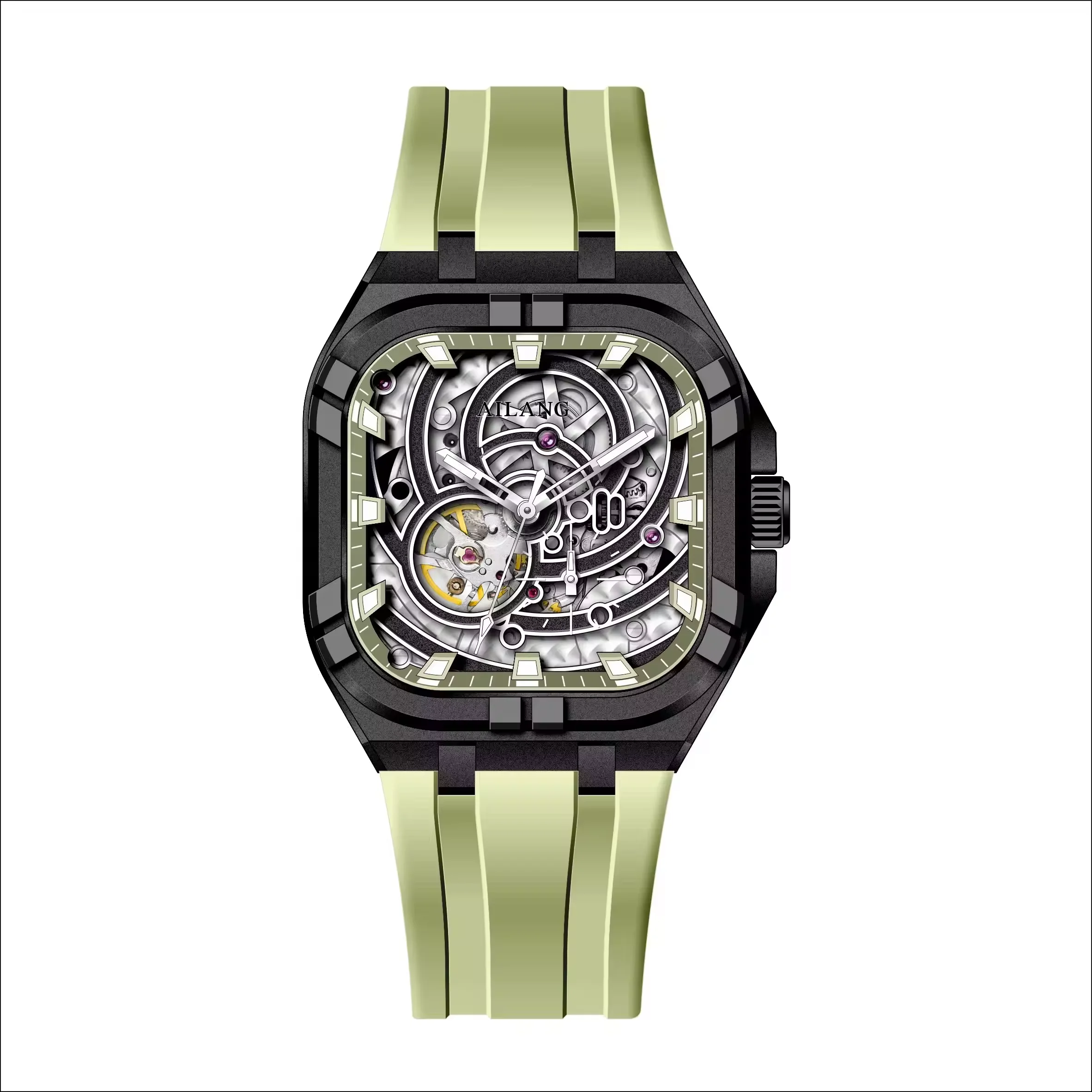 High Quality Newest Customized - Skeleton Mechanical Watch 评论和价格