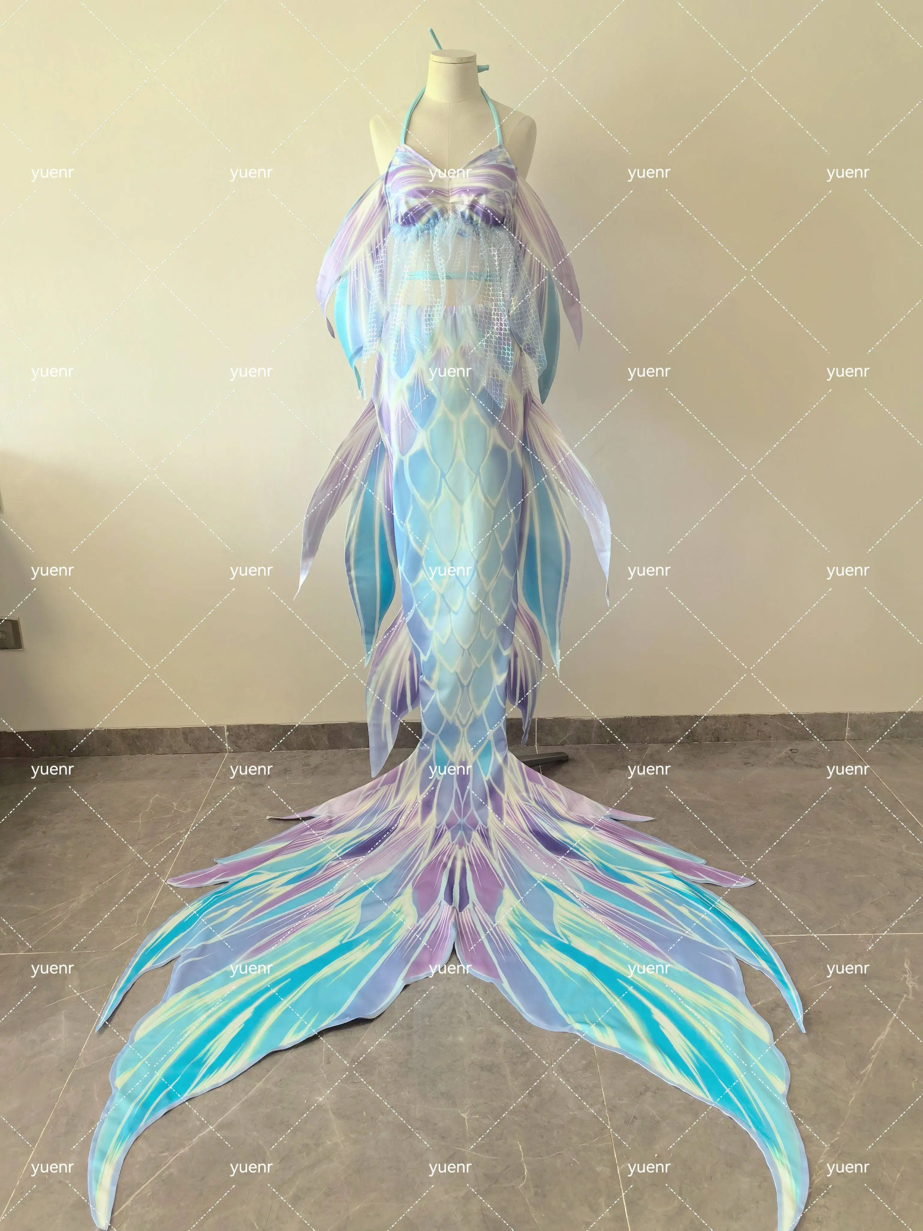 

Original Mermaid Diving Tail Oceanarium Cosplay Mermaid Performance Photography Swimming Fish Tail Set Customized Fish Tail