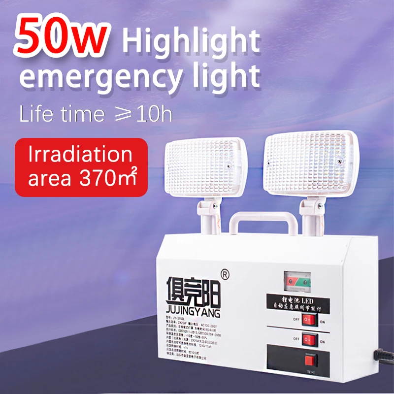 LED fire resistant high temperature emergency light Searchlight small size storm grade water resistant durable