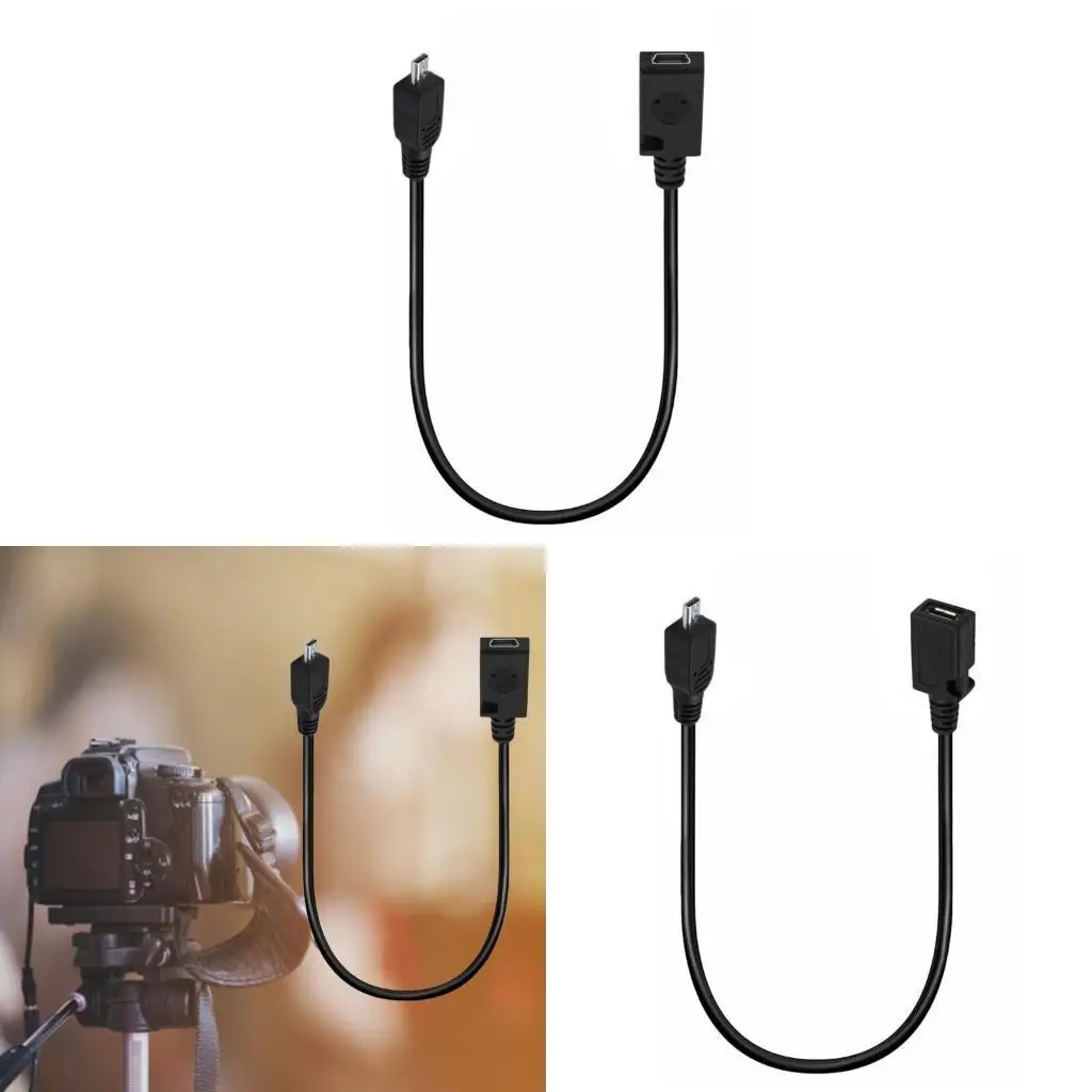 R53C صغير 8P ذكر إلى USB C/ صغير 5P سلك كابل محول للتصوير الفوتوغرافي والسفر نقل الفيديو مستقرة #1