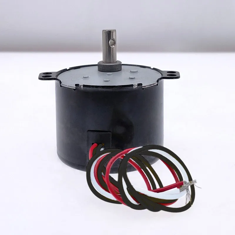 Motor síncrono de imán permanente, motores reductores de velocidad controlables, inversión positiva y negativa, 50KTYZ, CA 220V, 6W