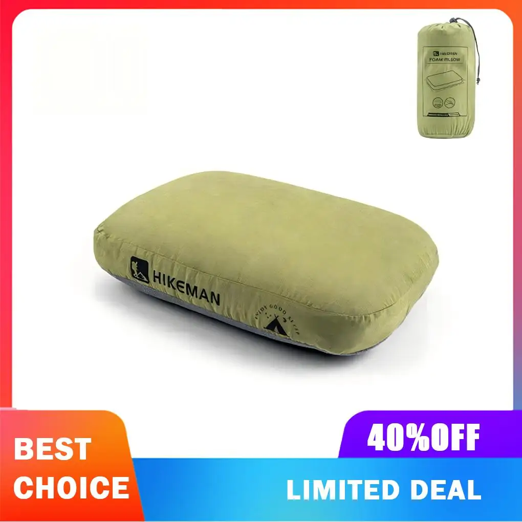 Outdoor Sleep Pillow Camping Pillow Travel Memory Foam Slow Ergonomic Neck