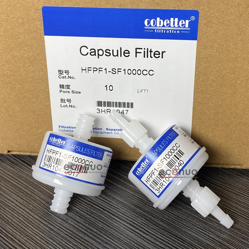 Cobetter Capsule Filter Cobetter two way filter HFPF1-SF1000CC white 10um For Flora Docan  Inkjet Printer