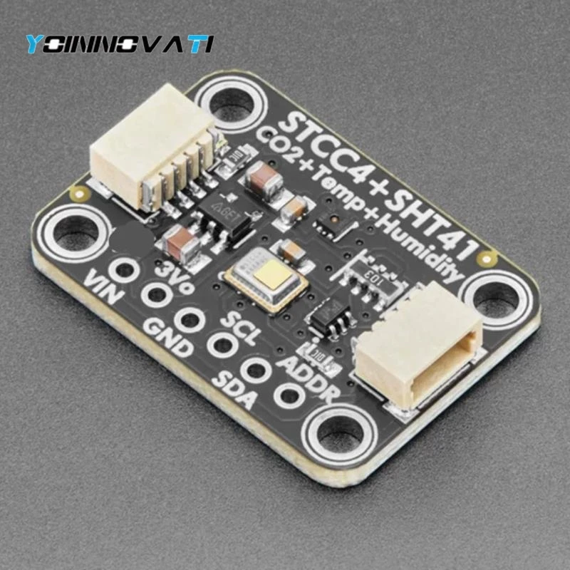 1PCS STCC4 SHT41 Temperature Humidity CO2 Sensor Module QT Qwiic STEMMA QT Compatible