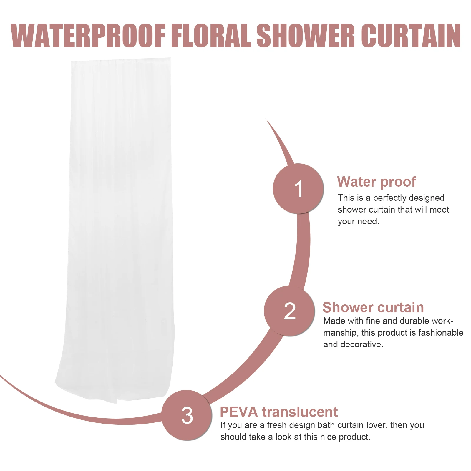 

2Pcs White Sheer Curtains Living Room Bedroom Office Decor Semi Sheer Window Drape Gauze Drape for Home Natural Sunlight Filter