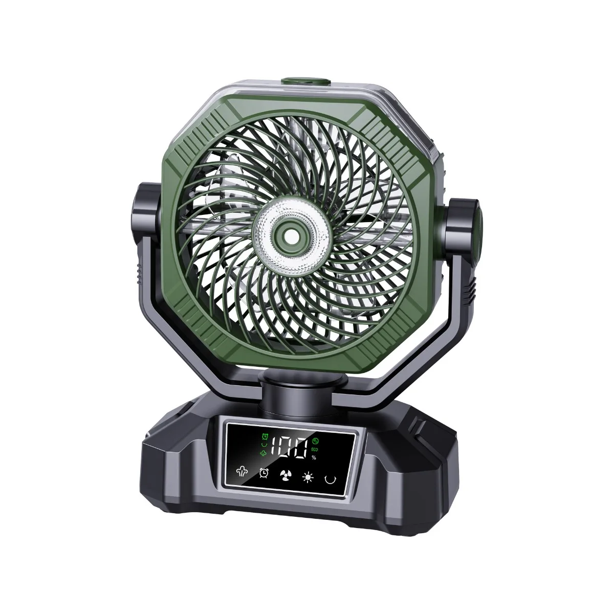 Camping Ceiling Fan 20000Mah Rechargeable Camping Circulator with Light and Remote Control Cool Air Circulation Camping Fan view 6