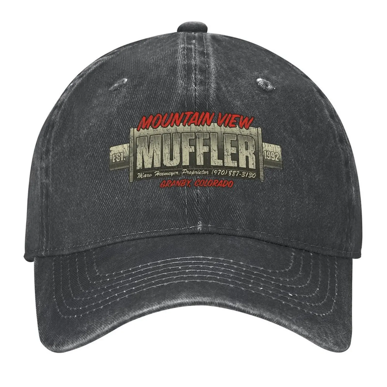 

Mountain View Muffler 1992 Baseball Cap Military Tactical Cap tactical cap tea Hat luxury caps Women's Golf Clothing Men's