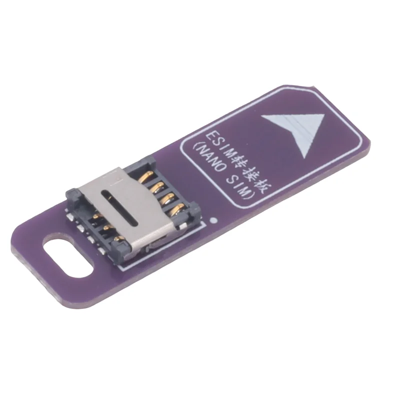 TPC ESIM Card Adapter Conversion Board Nano SIM To ESIM Lab Test Solderless Cable 5X  6Mm Chips