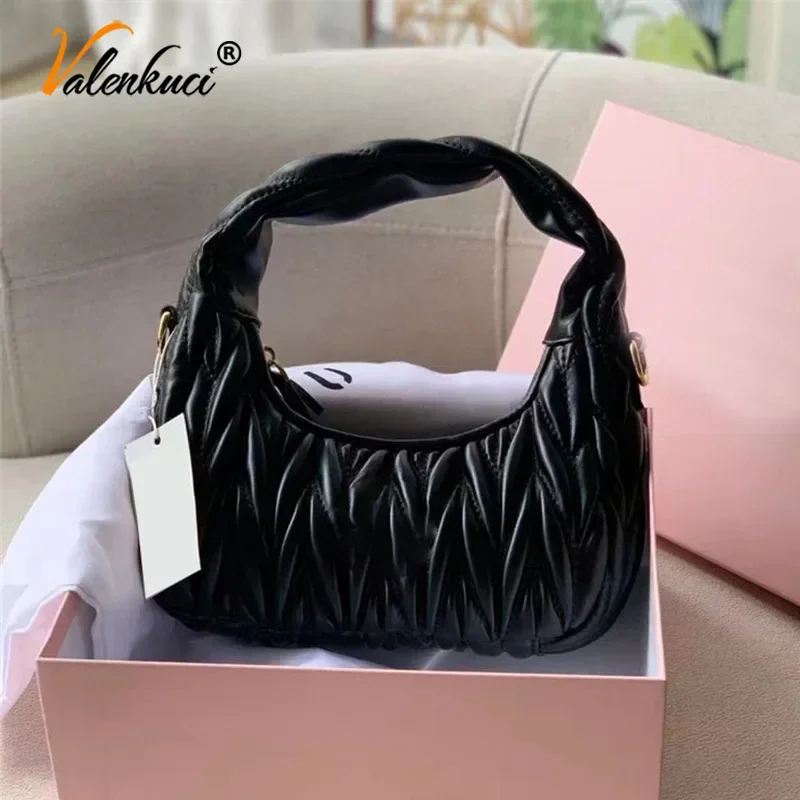 Leather Designer Handbag High Quality Casual Retro Bags with Logo