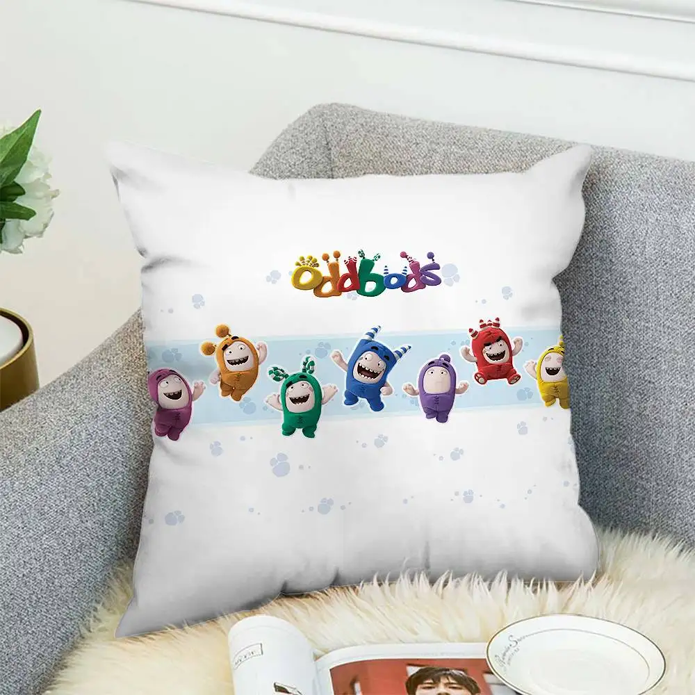 

Oddbobs Pillow Case Double-Sided Printing Cushion Cover 45x45 Decorative Cushions Sofa Home Decor Soft Pillowcase