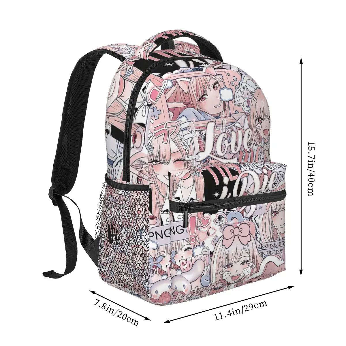 My Dress-up Darling Anime Backpack Hot Sale Daypack Large Capacity Boys Girls BookBag School Bag Shoulder Bags for Men Women