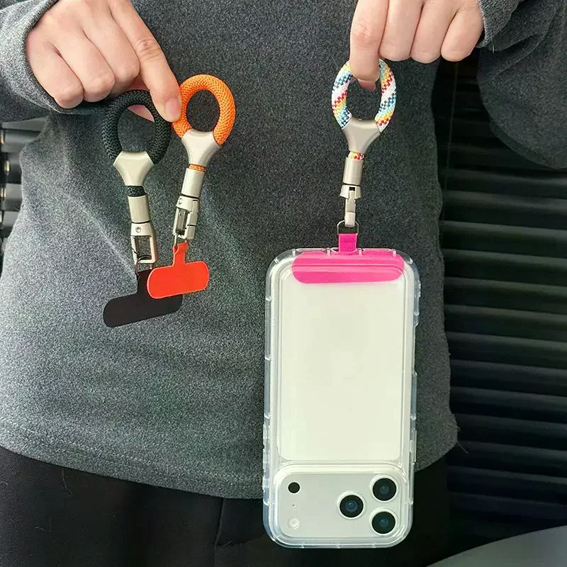 Ring Buckle Mobile Phone Lanyard Thumb Lanyard 360° Rotating Ring Buckle Mini Finger Anti-loss Lanyard Pendant