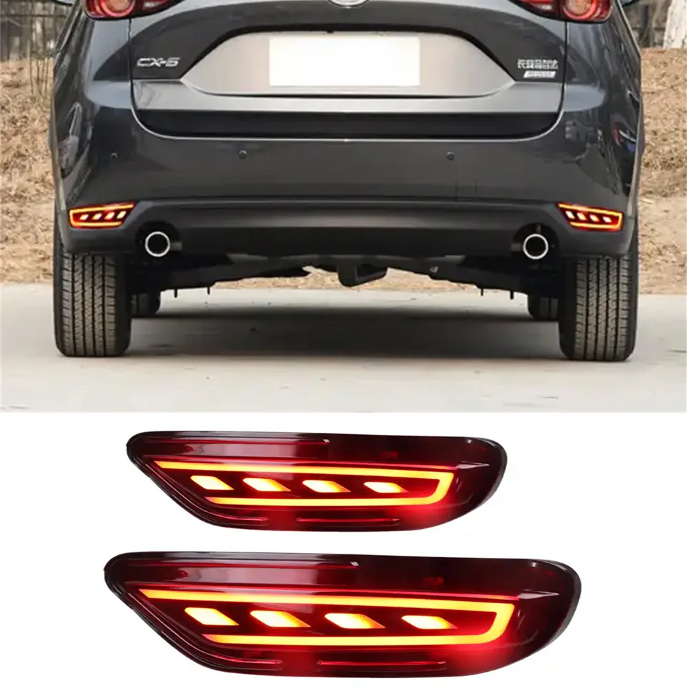 

Led Rear Reflector For Mazda Cx-5 2018-2020 Led Bumper Light Reflector With Running Signal