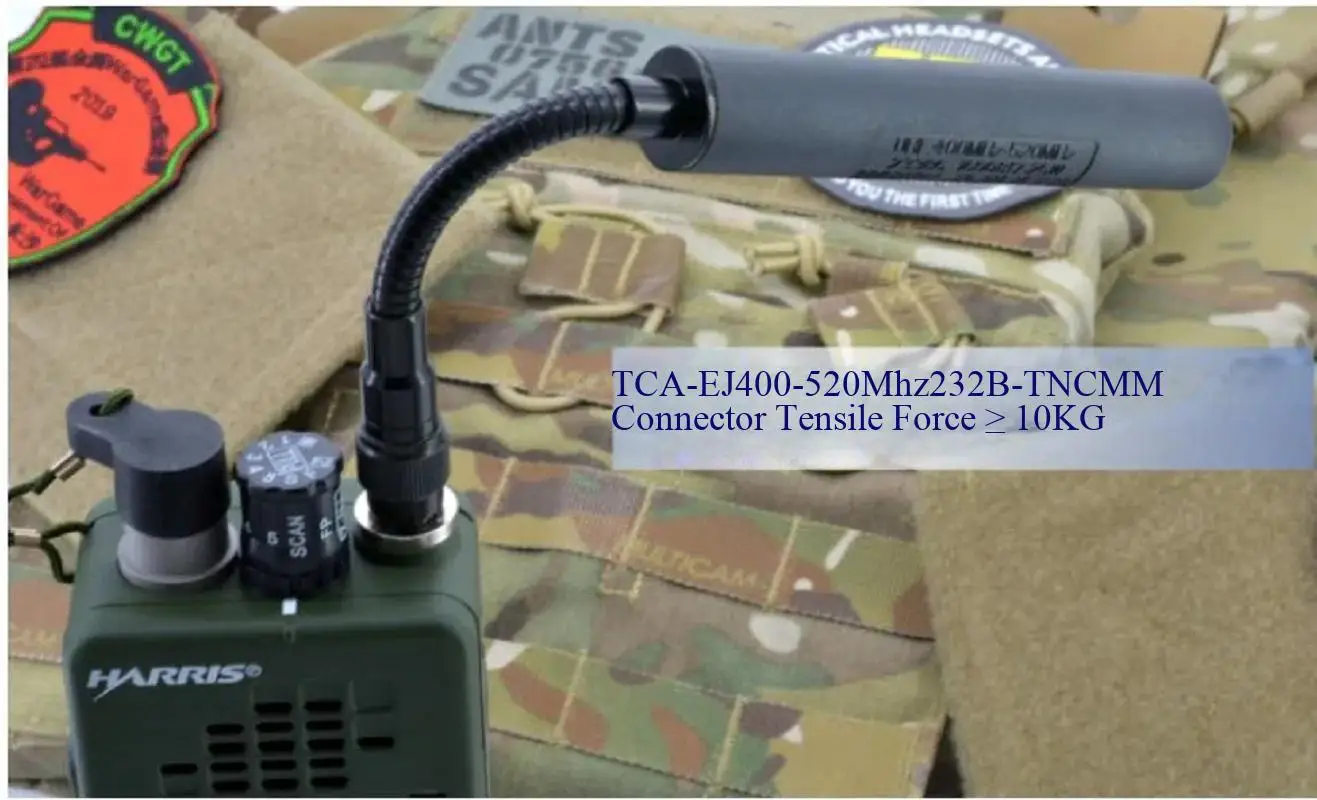 PRC152/148 Walkie Talkie New Donkey Whip Antenna Gain 148UV Center Frequency 433.000MHz