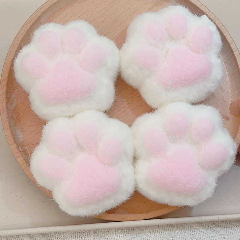 

Kawaii Cute Cat Paw Squeeze Toys Slow Rebound Decompression Toy Reduce Stress Decompression Kids Toy for Kids Sensory Toys