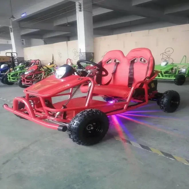 

Cheap 2 Seater Electric Buggy Go Kart with 48V20AH Battery