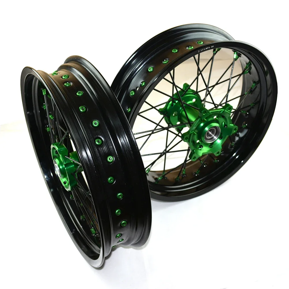 

17x3.5 17x5.0 Motorcycle Supermoto Wheel for Kawasaki KX250 450 KX250F KX450F