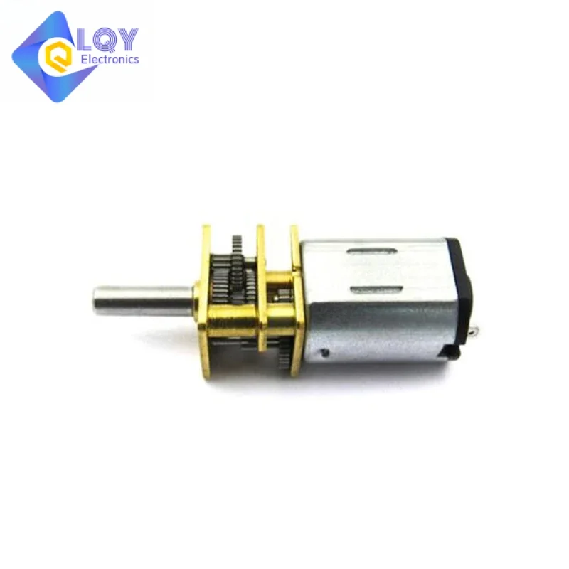 GA12-N20 DC 6V 100RPM Gear Motor Speed Reduction Gear DC Motor Electric Gear Box with Gearwheel for RC Robot DIY Engine Camera