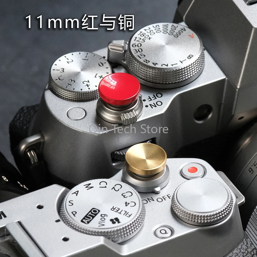 Kamera Hot Shoe Tembaga Sekrup Tombol Rana Rilis Cepat untuk Fuji XPRO3 XT5 X100V X100VI XT30 XT50 XM5 X100VI (Bukan Jenis Lem)
