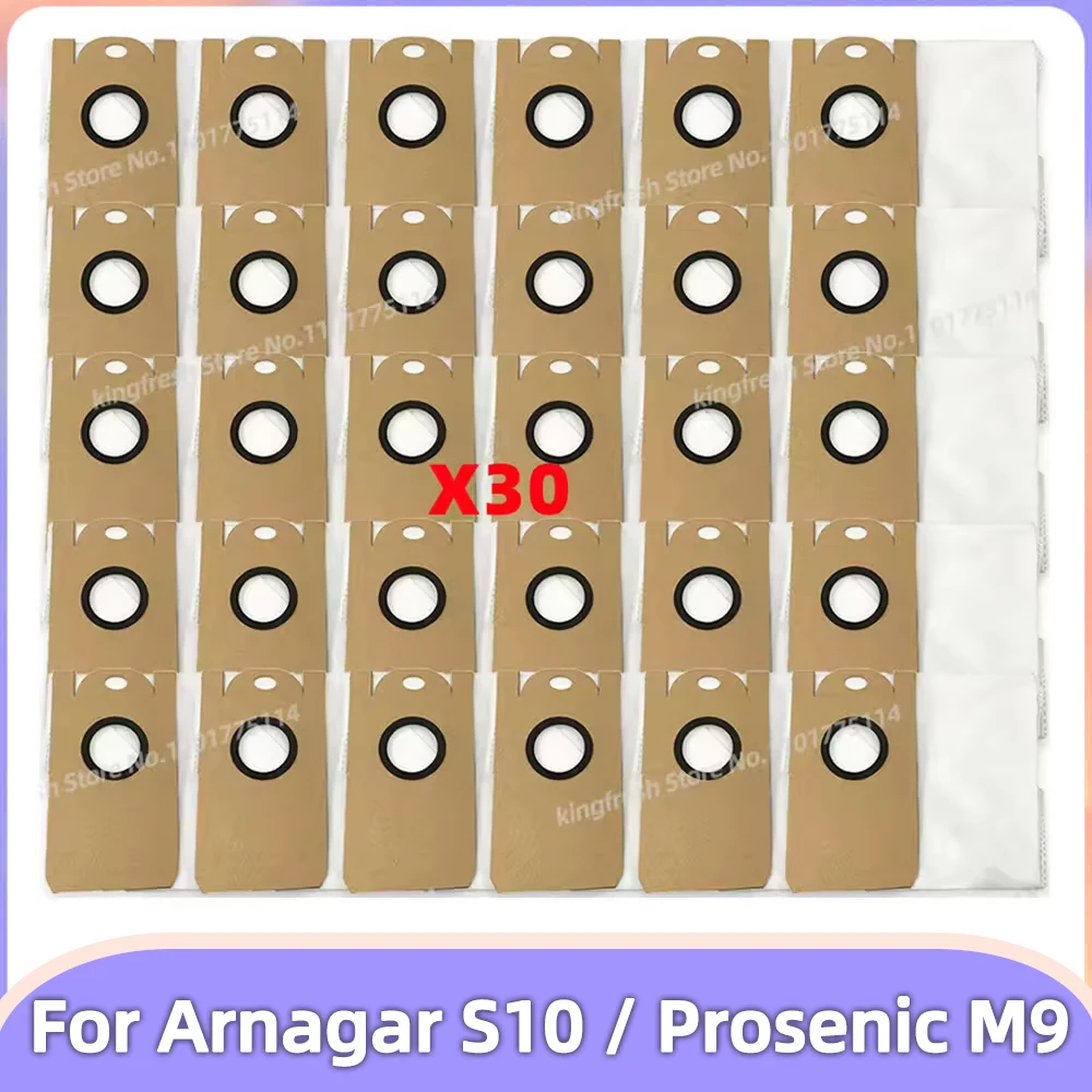 Совместимо с  ( Arnagar S10, Prosenic M9 / X1/ X1S, Viomi S9, ABIR R30 )  Запчасти Замена Пылевого Мешка Аксессуары