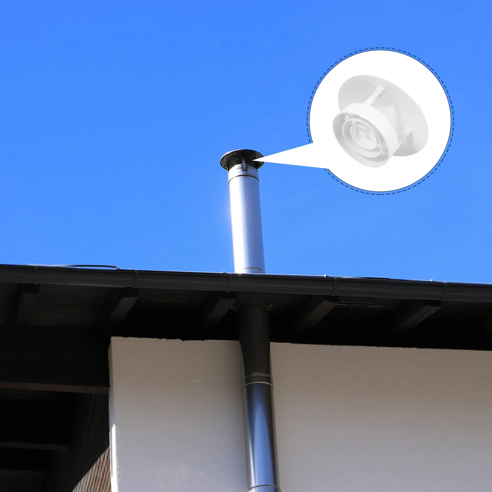 

Chimney Cap Rainproof Smokestack Cover for Rv Outdoor Fireplace Weatherproof Flue Vent Home Supplies