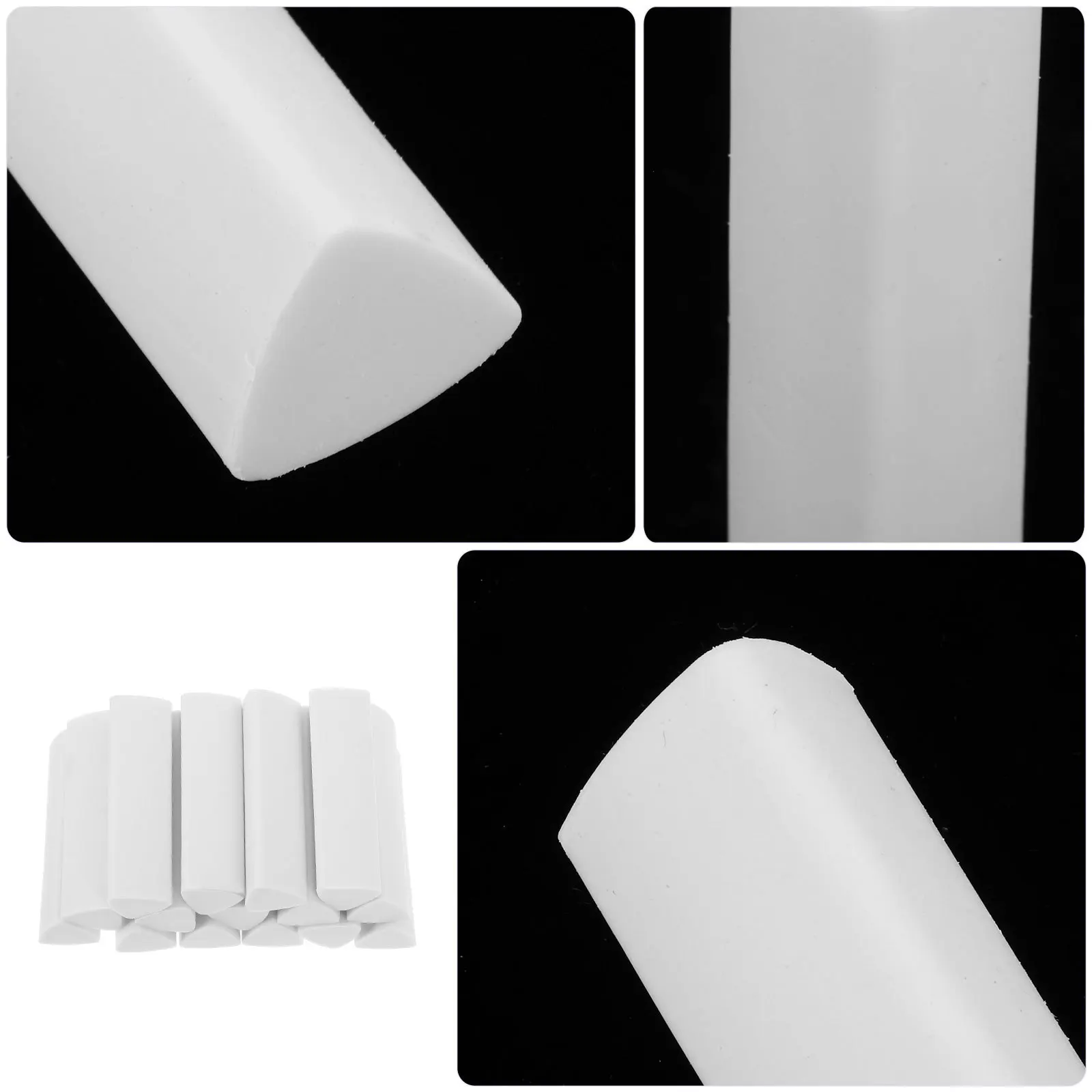 Block Eraser for Pencil Marks Soft Triangular Design Perfect for Sketching Drawing School Art Projects Office Use