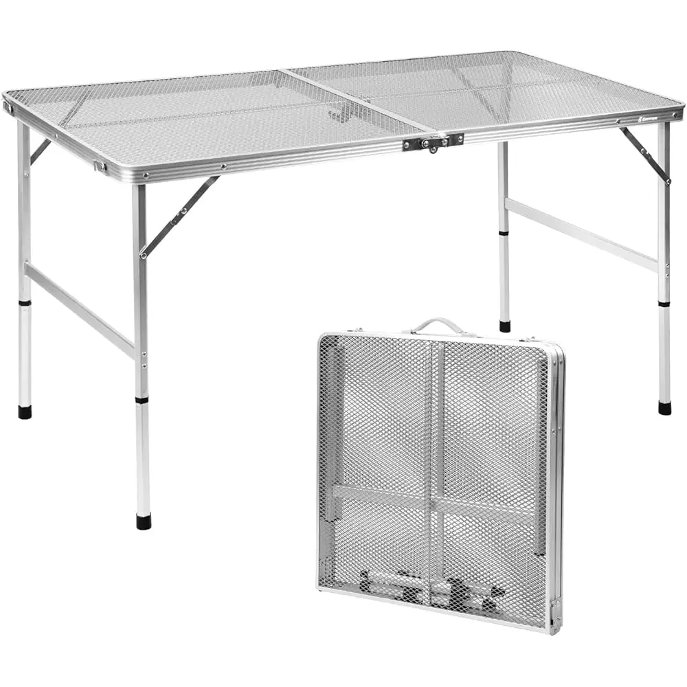 

Folding Table, Easy For Storage, Compact And Portable Picnic Table For Grill, Outdoor Camping, Garden, Patio, Dining, Bbq,