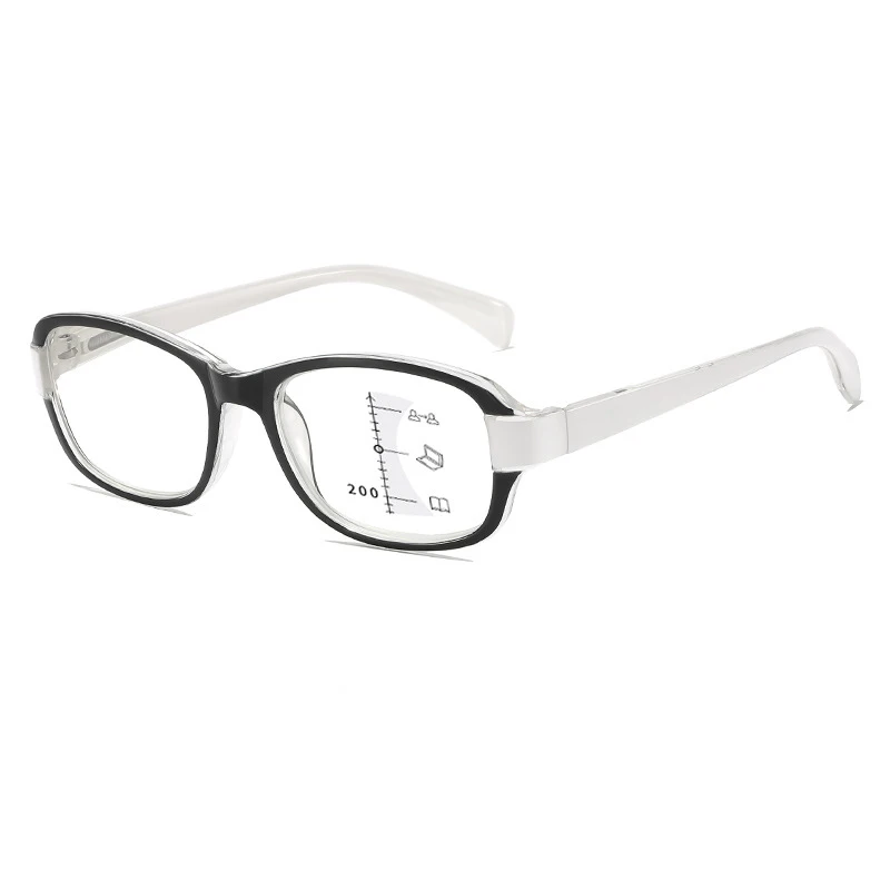 Progressive multifokale Lesebrille mit Blaulichtschutz, hochauflösenden Gläsern, ultraleichtem und stilvollem Design,