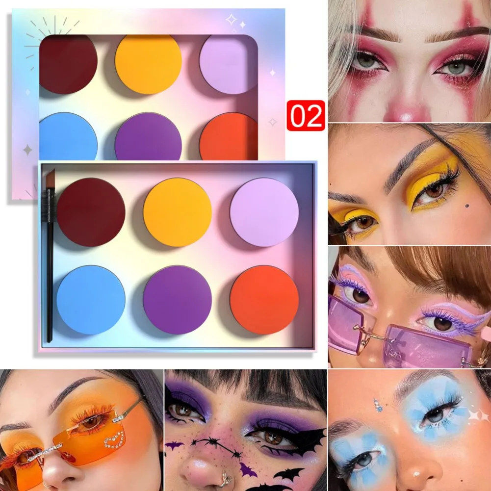 Colorful Waterproof Eyeliner Cream Make Up Beauty Comestics Long-lasting Eye Liner Gel Makeup Tools for Eyeshadow with Brush